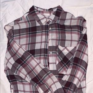 Boyfriend style flannel